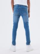 Name It Stretch jeans NKMSILAS voor jongens met verstelbare tailleband...