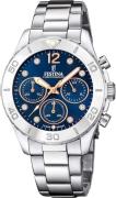 Festina Chronograaf Boyfriend Collection Horloge, quartzhorloge, dames...