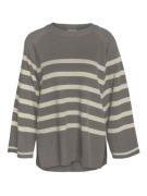 Noisy may Trui met ronde hals NMFIFI L/S O-NECK TUNIC KNIT FWD NOOS