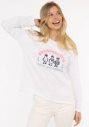 Zwillingsherz Sweatshirt Zee geluk met speelse ankerdetail