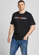 Jack & Jones PlusSize T-shirt CORP met print en comfortabele ronde hal...