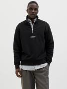 Jack & Jones Sweatshirt JJESOHO SWEAT QUARTER ZIP HN NOOS
