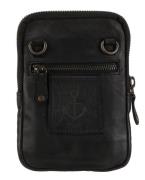 HARBOUR 2nd Minibag BENITA van stevig leer met kenmerkende merk-anker-...