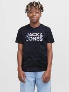 Jack & Jones Junior Shirt met ronde hals JJEBRYAN CORP LOGO TEE SS O-N...