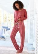 Vivance Dreams Pyjama met frontprint (2-delig, 1 stuk)