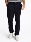 Tommy Hilfiger Chino DENTON CHINO SATIN met achterzakken met knoop, lo...