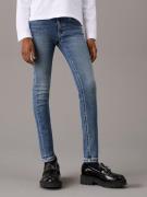 Calvin Klein Skinny fit jeans Mr Skinny Mid Blue Pws Denim voor kinder...