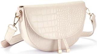 Vivance Schoudertas Minibag in croco-optiek, schoudertas, handtas, cro...