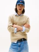 TOMMY JEANS Trui met ronde hals TJM SLIM ESSENTIAL LIGHT SWEATER