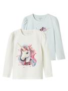 Name It Shirt met lange mouwen NMFKRULLE 2P LS TOP BOX (set, 2-delig)