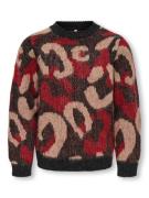 KIDS ONLY Trui met ronde hals KOGWILD L/S JQ O-NECK KNT
