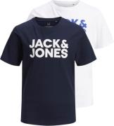 Jack & Jones Junior Shirt met ronde hals JJECORP met print en ronde ha...
