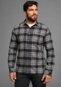Man's World Flanellen overhemd met borstzak