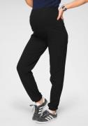 Neun Monate Zwangerschaps-sweatbroek Sweatbroek met band met brede rib...