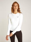 Tommy Jeans Curve T-shirt TJW SLIM ESSENTIAL LOGO 2 LS EXT in grote ma...