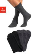 H.I.S Werksokken bijzonder grof gebreid (set, 5 paar)