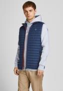Jack & Jones Bodywarmer JJEMULTI met logoprint, hoge kraag en steekzak...