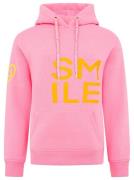 Zwillingsherz Hoodie Alissa met smile-print