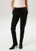 Aniston CASUAL Comfortbroek met zij aniston-label