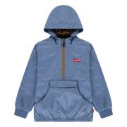 Levi's Kidswear Windbreaker van chambray, voor jongens
