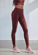 Lascana Naadloze legging Po Push Up met ribstructuur en shaping-effect...