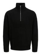 Jack & Jones Schipperstrui JJESOHO OLLIE KNIT HALF ZIP SN