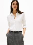 Tommy Hilfiger Poloshirt 1985 SLIM PIQUE BTN DOWN LS met polokraag en ...