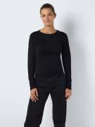Noisy may Gebreide trui NMJAZ L/S O-NECK KNIT FWD NOOS