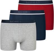 Schiesser Boxershort 95/5 met sportieve logo-webband (3 stuks)