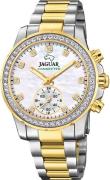 Jaguar Chronograaf Connected Polshorloge, dameshorloge, saffierglas, s...