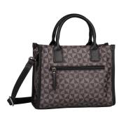 Gabor Shopper Barina met bijzondere grafische all-over print en glad l...