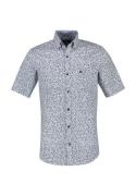 Lerros Overhemd met korte mouwen LERROS korte mouw overhemd met AOP