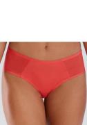 s.Oliver RED LABEL Beachwear Hipster Louise met mesh-inzetten opzij