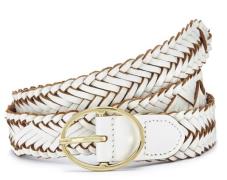 Lascana Leren riem Heupriem Vlechtriem, broekriem, riem van leer voor ...