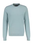 Lerros Trui met ronde hals met logoborduursel