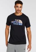 The North Face T-shirt M SS MOUNTAIN LINE TEE (1-delig)