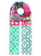 Zwillingsherz Modieuze sjaal Shine And Be Happy met bloemen en patroon...