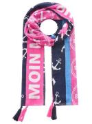 Zwillingsherz Modieuze sjaal Sjaal "Anker Droom" met franjes, anker en...