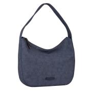 Tom Tailor Hobo-tas Carrie van realistisch uitziend denim jacquard op ...