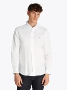 Tommy Hilfiger Overhemd met lange mouwen LINEN BLEND SOLID RF SHIRT