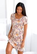 s.Oliver RED LABEL Beachwear Nachthemd met bloemmotief
