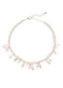 Lascana Enkelkettinkje met hanger met hangers, enkelband-armband, enke...