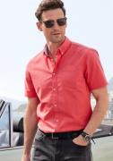 H.I.S Overhemd met korte mouwen Regular fit met button-down kraag, 100...