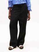 Tommy Hilfiger Curve Linnen broek CRV ESS LINEN TAILORED STRT PANT