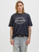 Jack & Jones Shirt met ronde hals JJEDOVER PRINT TEE SS CREW NECK