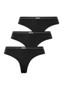 BOSS String 3P THONG met boss-logo tailleband (3 stuks)