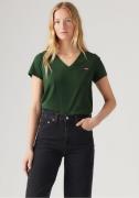 Levi's® Shirt met V-hals Perfect Tee met klein batwing-logo