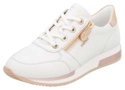 Remonte Sneakers met sleehak , vrijetijdsschoen, lage schoen, vetersch...