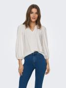 Only Shirt ONLSANDRA 3/4 SPLIT TOP JRS