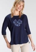 Ragwear Shirt met lange mouwen RAG Longsleeve SHIMONA O PRINTED met vo...